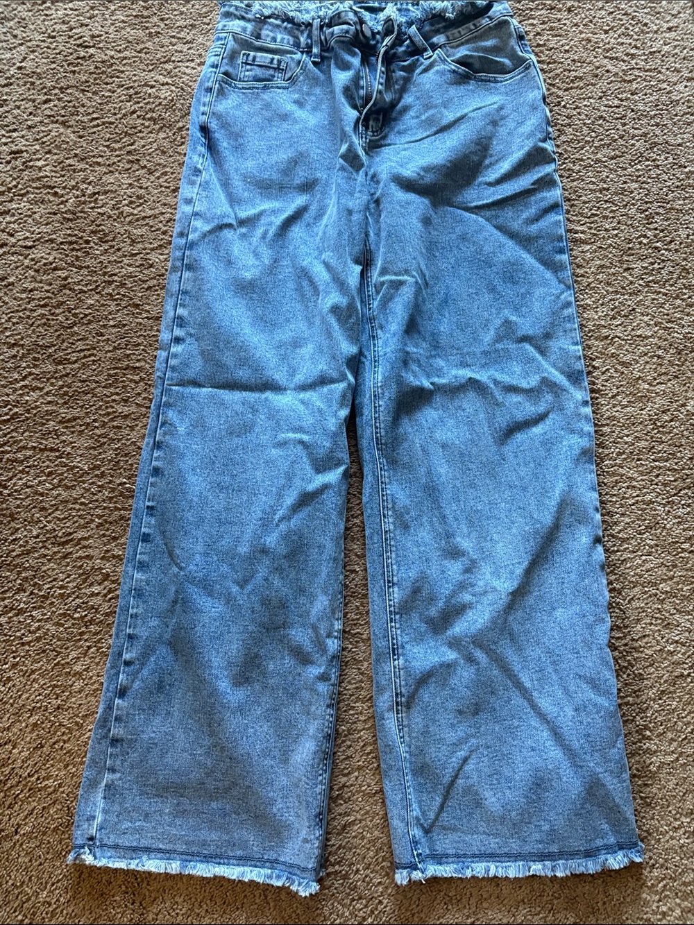 Frayed edge Denim Jeans